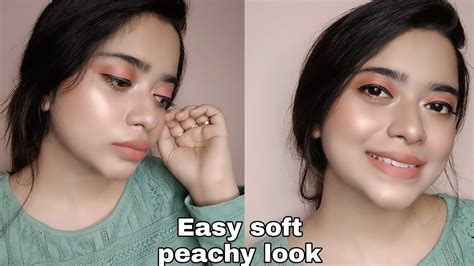 Easy Soft Peachy Eye Makeup Tutorial Easy Makeup Tutorial Day Look