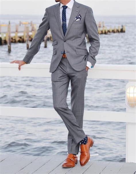 Stylish Men Suits Grey Wedding Suit Attractive Men Suits Formal Fashion
