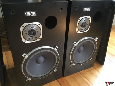 Yamaha Ns 500 Vintage Speakers W Beryllium Dome Tweeters Photo