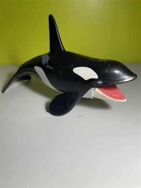 Toys R Us Chap Mei Killer Whale Orca Figure Chomping Bite Action 1499