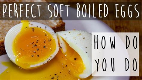 Perfect Soft Boiled Eggs Every Time Easy Peeling Tip Included Youtube