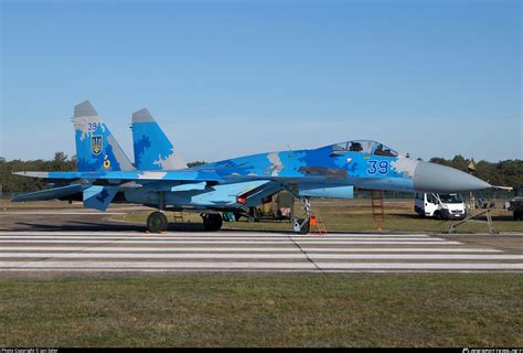 39 Ukrainian Air Force Sukhoi Su 27 Photo By Jan Seler Id 1251407