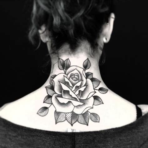 60 Impressive Neck Tattoo Ideas That You Will Love Blurmark Back Of