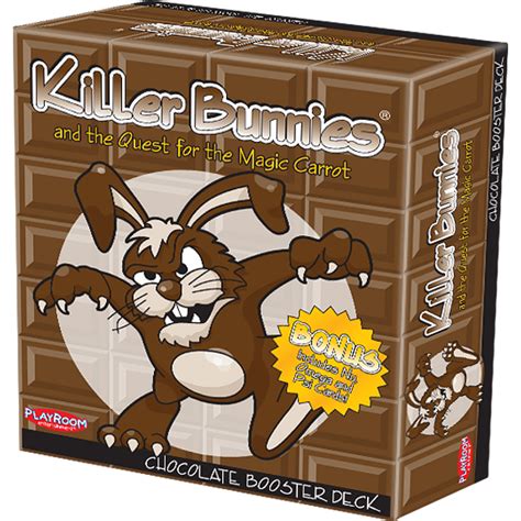 Killer Bunnies Quest Chocolate Booster Deck Card Games Puzzle