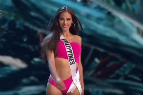 Miss Universe Prelims Catriona Is A Stunner In Swimsuit Competition