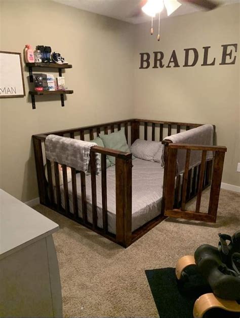 Great savings & free delivery / collection on many items. Pin by Sara Sistrunk on Kids in 2020 | Floor bed frame, Diy toddler bed, Toddler floor bed