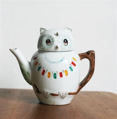 From My Owl Barn Tea Pots Owl Teapot Owl
