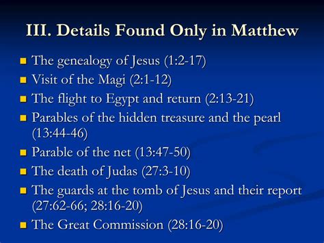 PPT A Historical Theological Background To Matthew PowerPoint Presentation ID