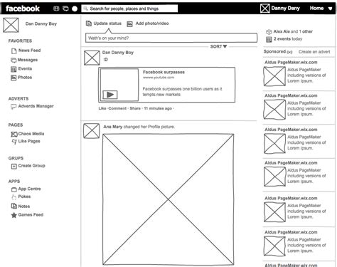 Html Wireframe Template