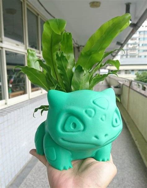 Bulbasaur Flower Pot 妙蛙花盆3吋 By Littlebala 3d Printing Toys 3d