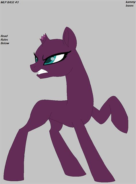 Mlp Base 3 Tempest Shadow By Glowingdiamond On Deviantart