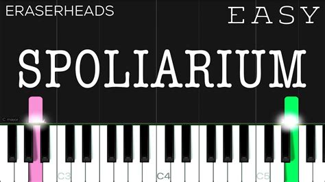 Eraserheads Spoliarium Easy Piano Tutorial Accords Chordify
