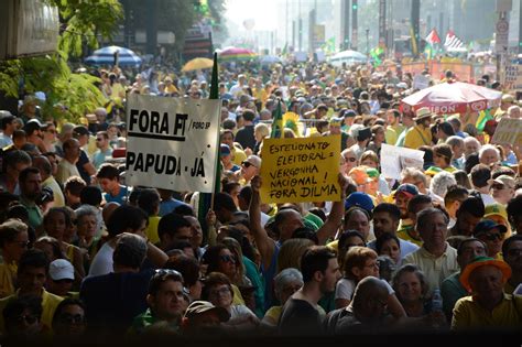 18 Dramatic Photos Show The Massive Protests Taking Place In Brazil