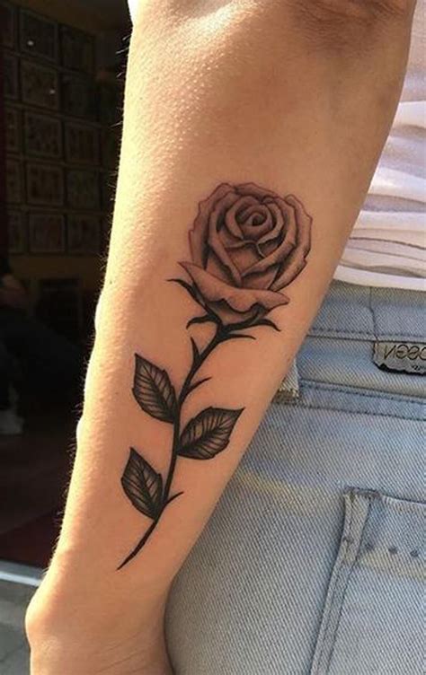 55 Rose Tattoo Ideas To Try Because Love And A Rose Cant Be Hid