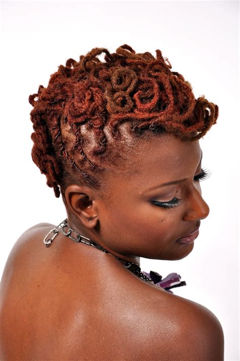 Stylist recommends using this tool to dread the short hair easily. Loc styles for short hair | Short locs hairstyles, Locs ...