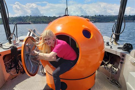 Splash Testing Survival Tech Locked In A Tsunami Escape Pod In The Middle Of The Ocean Cnet