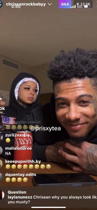 “why You Always Look Like You Musty” Chrisean Rock And Blueface