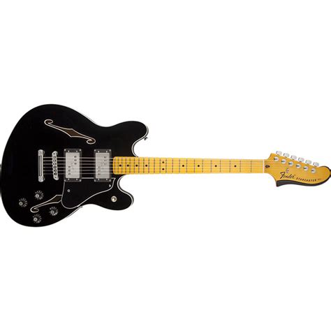 Fender Starcaster® Maple Fingerboard Black