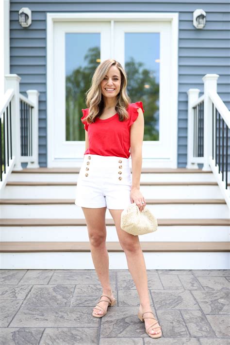 Red White And Blue Outfits For Summer Pumps And Push Ups