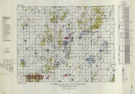 Oklahoma Section Township Range Map Maping Resources