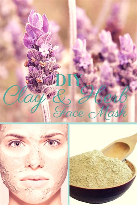 Diy Clay And Herb Face Mask