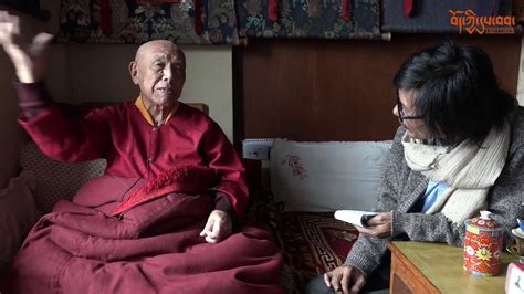 Gen Tenzin la and Kyimsang 16 ama Yangchen Dolkar la - YouTube