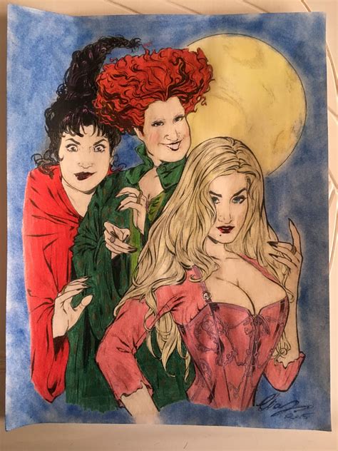 Hocus Pocus Drawings Hocus Pocus Drawing By Tony Orcutt Fine Art