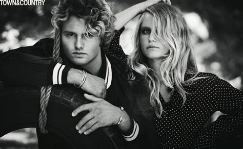 Sailor Brinkley Cook And Brother Jack Star In Town And Country Fashion