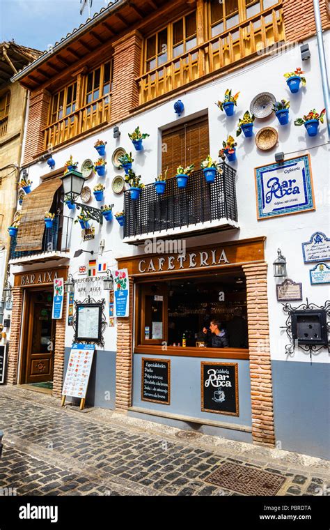 Granada Spain April 06 2018 Traditional Arabic Architecture Of