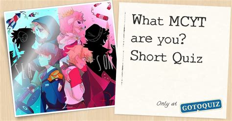 Which is the best color for a mcyt? What MCYT are you? Short Quiz