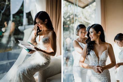 Exclusive Real Bride Annies Bali Wedding In Enzoani Eternal Bridal