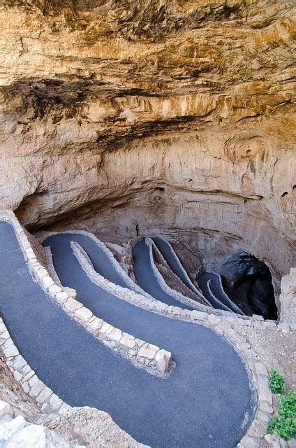 Natural Entrance Carlsbad Caverns National Park New Mexico The