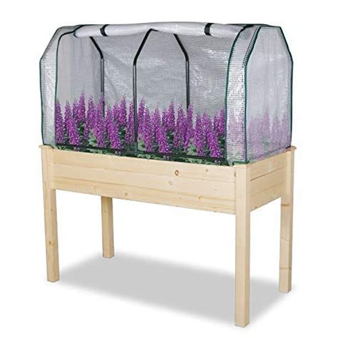 This guide covers all the basics for getting started. PE Greenhouse Cover + Wooden Raised Elevated Garden Bed ...