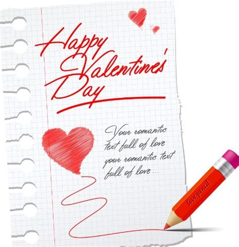 Free Handwritten Valentines Day Card Titanui