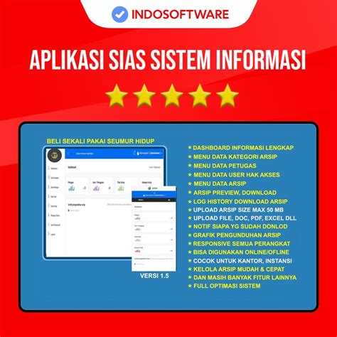 Jual Source Code Aplikasi Sias Sistem Informasi Arsip Digital Archive