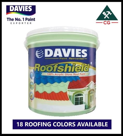 Davies Roofshield Roofing Paint 4 Lts 16 Lts Lazada Ph