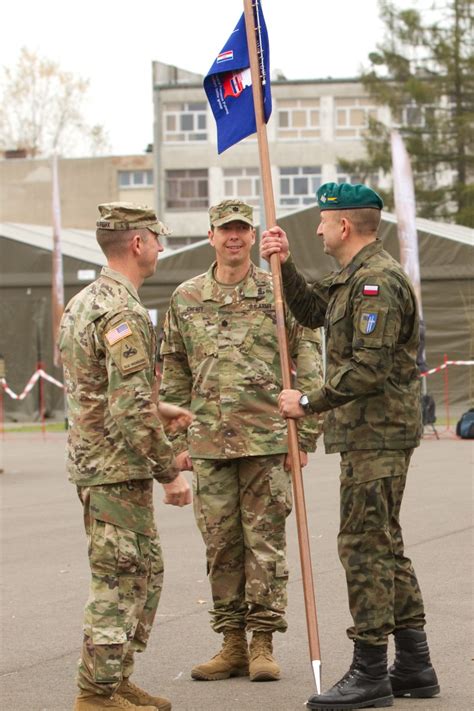 Battle Group Poland Transfer Of Authority Ceremony Article The