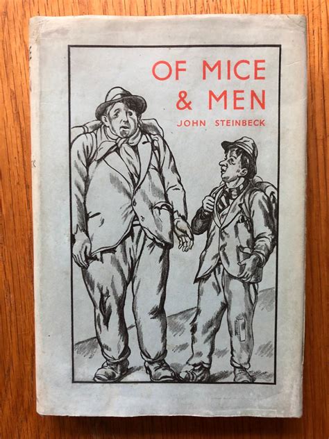 Of Mice And Men By John Steinbeck Very Good Hardcover 1937 1st
