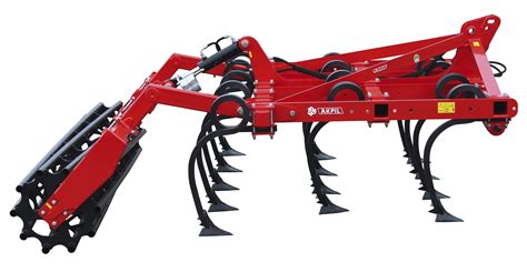 Mounted Stubble Cultivator Grizzly Akpil With Roller 3 Point