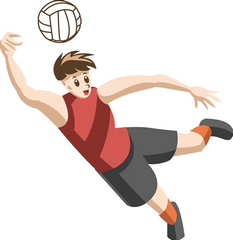 People Playing Volleyball Clipart Free