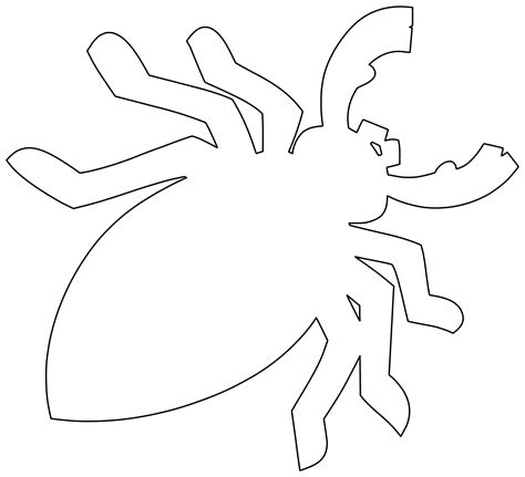Shape Of Stag Beetle Free Printable Papercraft Templates