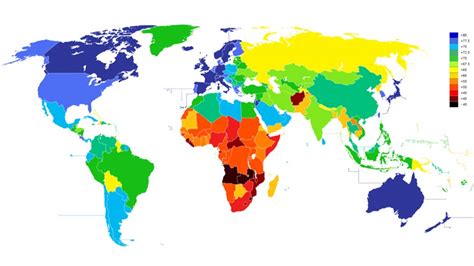How Does Your Nation Rank In The World Map Of Life