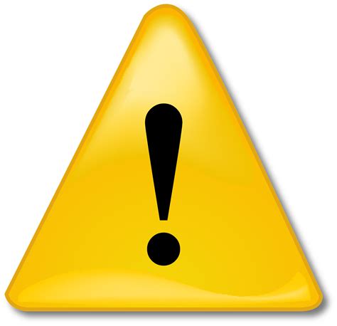 Warning Icon Transparent Warning Png Images Vector Freeiconspng My