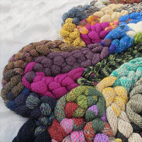 Handmade Giant Knitted Rug by RedLipstickDT Textile Design Studio 