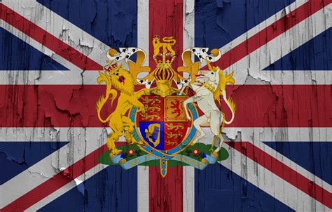 Wallpaper Flag Coat Of Arms Uk Images For Desktop