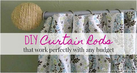 How To Make Your Own Curtain Rods On The Cheap Curtain Rods Curtains