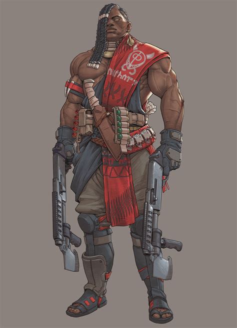 Militia Concept Characters Seonhyeok Jeon