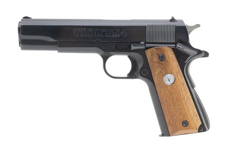 Colt Series 70 Government 38 Super Caliber Pistol For Sale