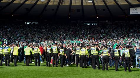 Pitch Invasion Follows Hibernians Scottish Cup Success Football News