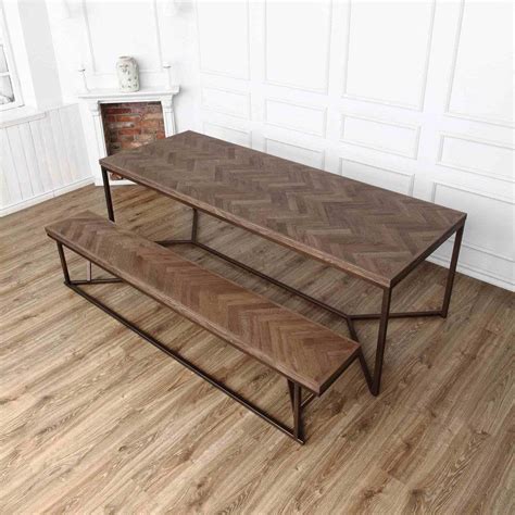 Check spelling or type a new query. Tower Herringbone Oak Solid Dining Table By Cosy Wood ...